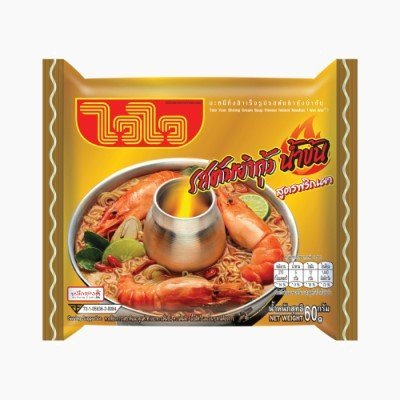 Wai Wai 60g Thai Creamy Tom Yum Flavour Instant Noodles - 60g ไวไว รสต้มยำน้ำข้น 60 กรัม