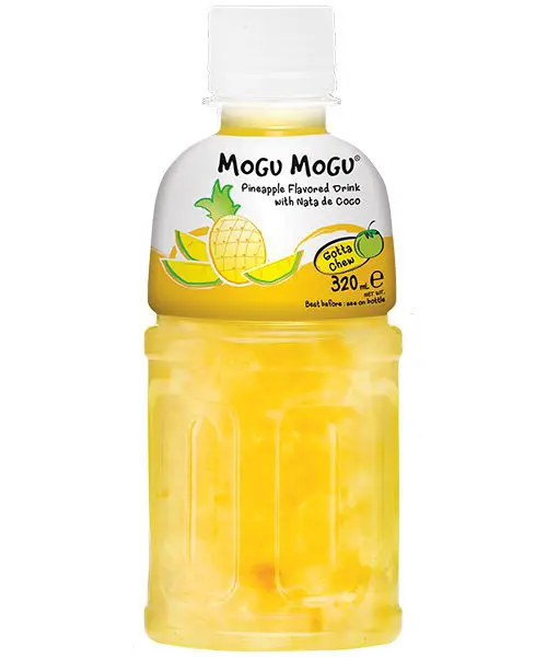 Mogu Mogu Nata De Coco Drink Pineapple Flavour 320ml