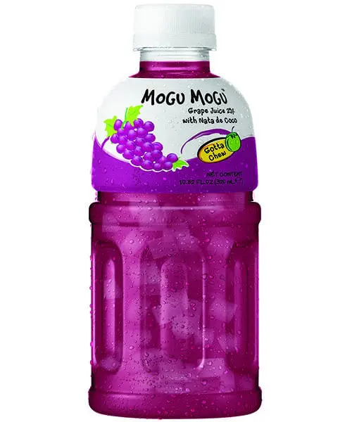 Mogu Mogu Nata De Coco Drink Grape Flavour 320ml