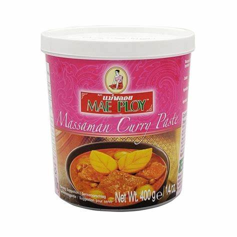Mae Ploy Massaman Paste 400g น้ำพริกแกงมัสมั่น ตราแม่พลอย