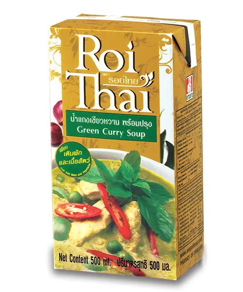Roi Thai Green 500ml น้ำแกงเขียวหวาน พร้อมปรุง ตรา รอยไทย