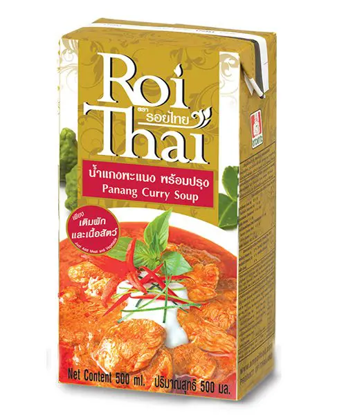 Roi Thai Panang 500ml น้ำพริกแกงพะแนง พร้อมปรุง ตรารอยไทย
