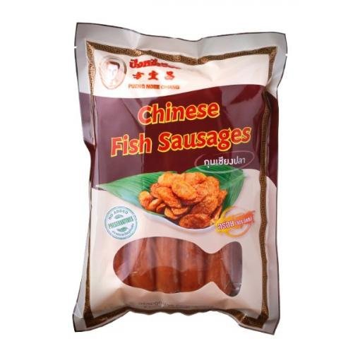 กุนเชียงปลา 450g (ปึงหงี่เชียง) chinese fish sausages