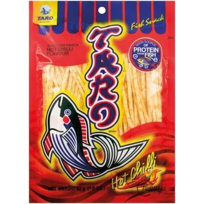 Taro Seafood Snack Hot Chilli Flavoured (TARO BRAND) 52g