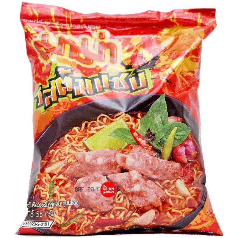 MAMA 55G X 30 PACKS - TOM SAAB FLAVOUR INSTANT NOODLES